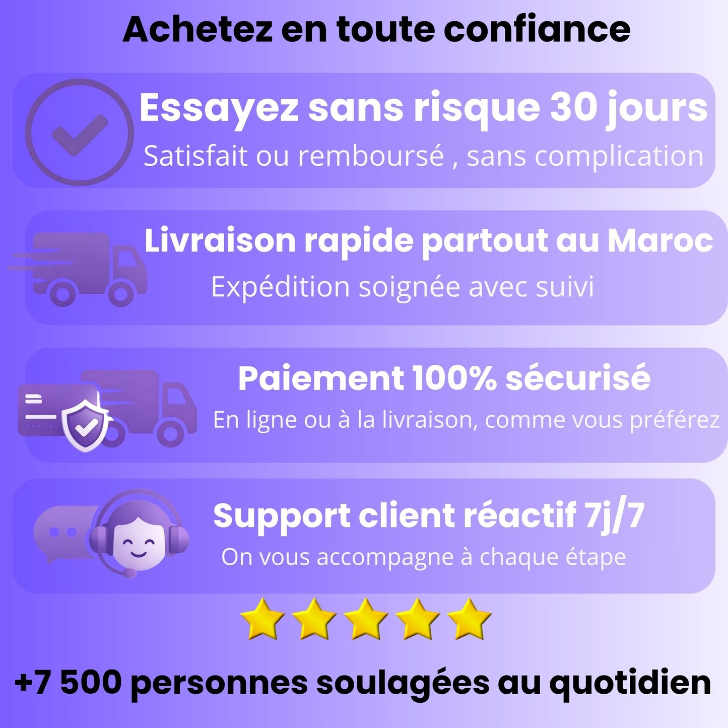 Coussin en U pour soulager le dos – Posturia™️